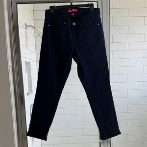 Lilly Pulitzer Dark Blue Ankle Jeans
